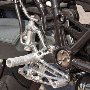 Rearset kit BMW R 9T '16- LSL grey - Pictures 4