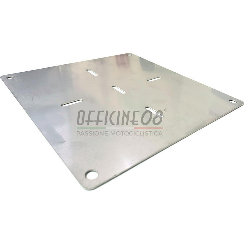License plate base classic motorcycles stainless