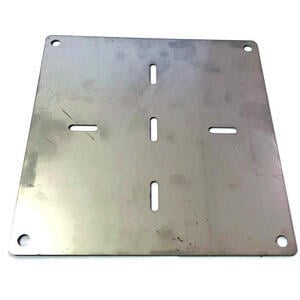 License plate base classic motorcycles stainless - Pictures 2