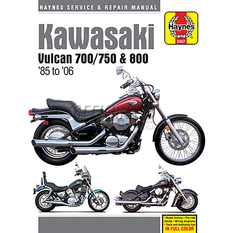 Justerbar indkomst overvældende Workshop manual Kawasaki VN 750/800
