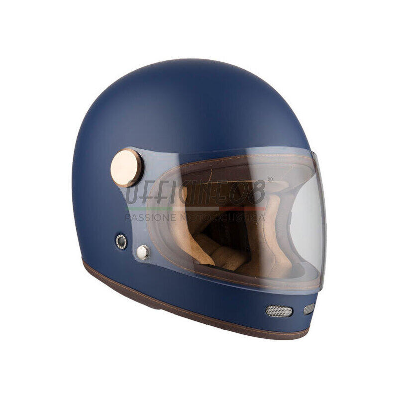 Casco moto integrale By City Roadster II blu
