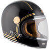 Casco moto integrale By City Roadster II nero/oro - Foto 1