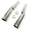 Exhaust muffler Cagiva Ala Azzurra 350 Marving Marvi chrome pair - Pictures 1