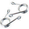 Molla sella a forbice 6.5mm cromo coppia - Foto 1