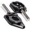 Tendicatena forcellone posteriore per Honda CBR 650 Gilles Tooling AXB nero coppia - Foto 1