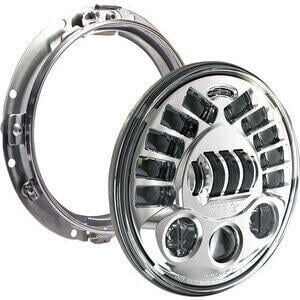 Faro anteriore per Harley-Davidson Touring -'13 led J.W. Speaker 8790 Adaptive2 cromo