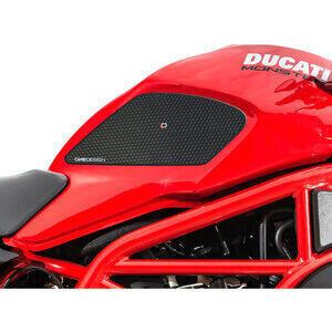 Paraginocchia serbatoio per Ducati Monster 1200 nero coppia - Foto 2