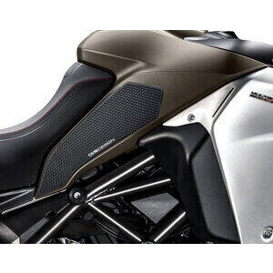 Fuel tank knee pads Ducati Multistrada 1200 Enduro black pair - Pictures 2