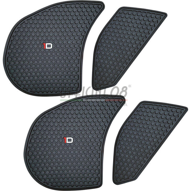 Fuel tank knee pads Ducati Panigale V4 black pair