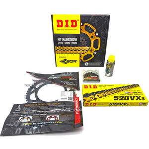 Chain and sprockets kit Aprilia RS 125 '06- DID VX3 - Pictures 3