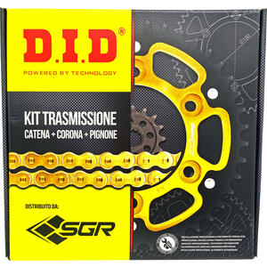 Chain and sprockets kit Aprilia 600 Tuareg Wind DID VX3 - Pictures 4