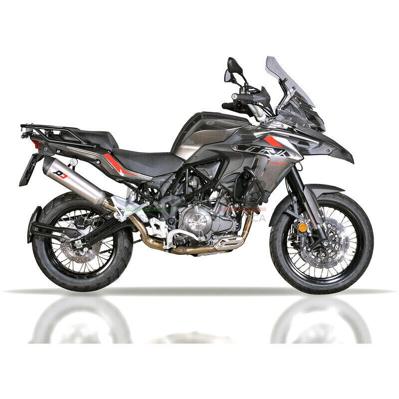 Auspuff Schalldämpfer Benelli TRK 502 X Magnum Tr-Cono