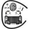 Radiatore olio motore per Harley-Davidson Touring '09-'13 nero - Foto 1