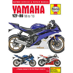 Manuale di officina per Yamaha YZF-R6 600 '06-