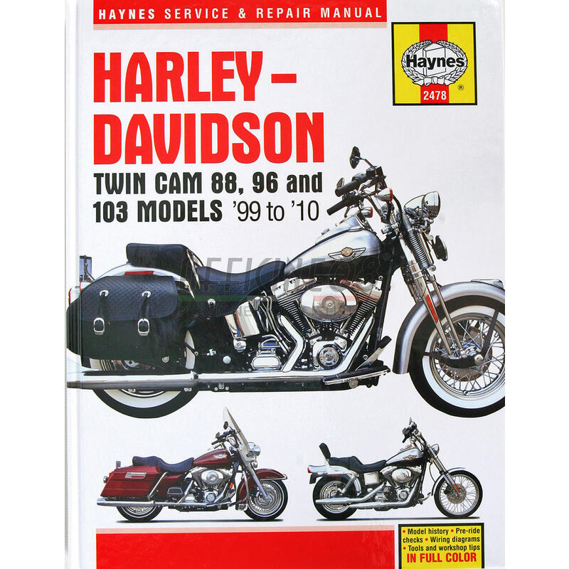 Manuale di officina per Harley-Davidson Twin Cam '99-'10