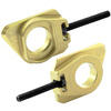 Tendicatena forcellone posteriore per Triumph Tiger 800 -'16 Gilles Tooling AXB oro coppia - Foto 1