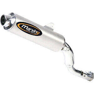 Exhaust muffler Suzuki GSX-R 750 '92-'95 Marving cylindrical chrome