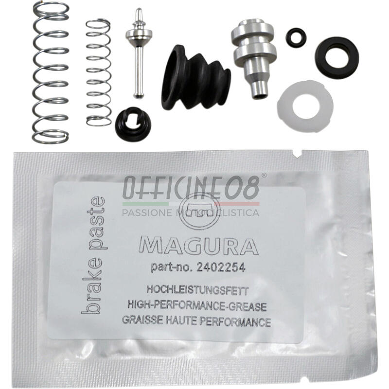 Brake master cylinder service kit Husqvarna TE 250i 2T -'19 rear Magura