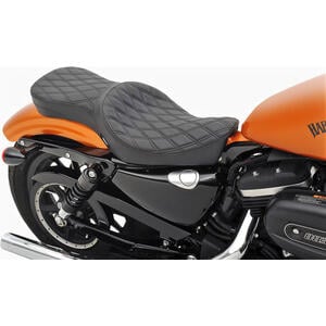 Complete seat Harley-Davidson Sportster '10- Drag Specialties Diamond 2-up seat