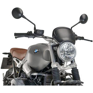 Carena per BMW R 9T Scrambler cupolino Puig ABS nero - Foto 4