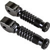 Pedalino poggiapiedi per Aprilia RSV4 Gilles Tooling Sport guidatore coppia nero - Foto 1