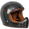 Motorcycle helmet full face By City The Rock carbon