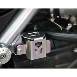 Brake master cylinder reservoir protection Moto Guzzi Stelvio rear MyTech grey