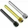 Perno pasticche freno Nissin M10x1, lunghezza 64mm inox nero - Foto 1