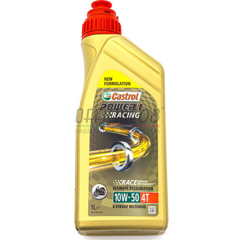 Olio motore 4T Castrol 10W-50 Power1 Racing 1lt