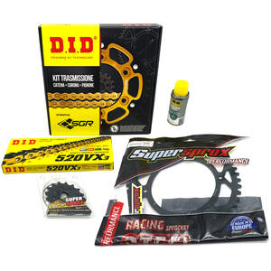 Chain and sprockets kit Honda CBF 1000 DID VX +2