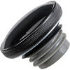 Tappo serbatoio benzina per Harley-Davidson Softail '96-'17 ventilato nero - Foto 1