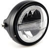 Faro anteriore 6.25'' Puig Lumen R full led nero opaco - Foto 1