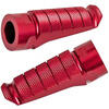 Pedalino poggiapiedi Puig Racing rosso coppia - Foto 1