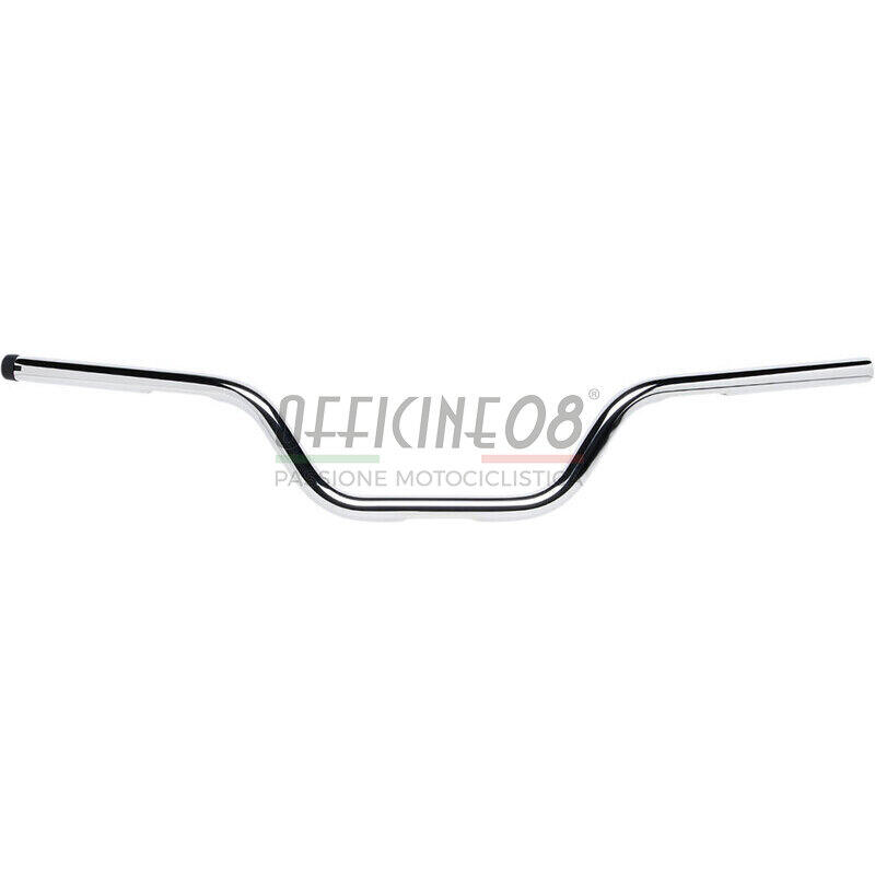 Handlebar 1'' Biltwell Tracker ride-by-wire High chrome