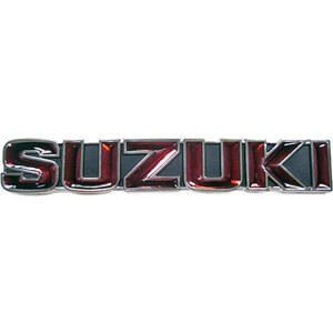Genuine Suzuki GT380 Crankcase Engine Cover Emblem – OEM 68233-31000 J76 – 1972-1979
