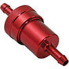 Filtro de combustible 8mm alu rojo - Fotos 1 Filtro de combustible 8mm alu rojo - Fotos 1
