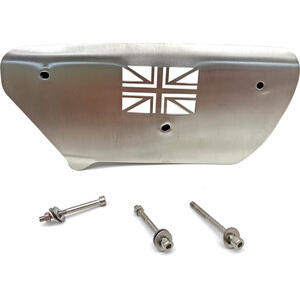 Side panel cover low exhaust pipes Triumph Scrambler 1200 Mass