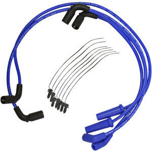 Ignition cable kit Harley-Davidson Touring '17- Accel 8mm blue