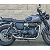 Système d'échappement Triumph Bonneville 1200 E5 Mass Hot Rod 2-2 - Photos 1