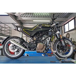 Finale di scarico per Husqvarna Svartpilen 401 -'19 Mass Cafe Racer