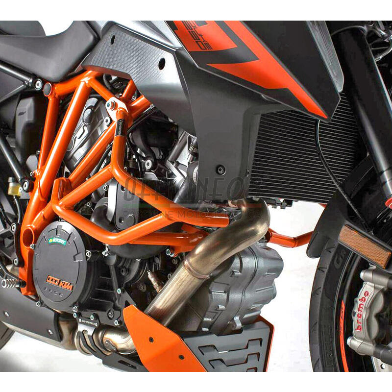 Crash bar KTM Super Duke 1290 SW-Motech orange