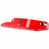 Motorcycle helmet visor 13 1/2 Scum Peak red - Bilder 1