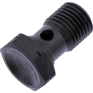 Engine oil line banjo bolt M10x1.5 stainless black