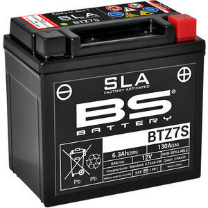 Batteria di accensione BS Battery BTZ7S SLA 12V-6Ah