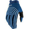 Gants moto 100% I-Track Rewind bleu - Photos 1