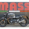 Finale di scarico per Triumph Speed Twin E4 Mass Cafe Racer coppia - Foto 1