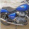 Silenciador de escape Royal Enfield Super Meteor 650 Mass Cafe Racer par - Fotos 1