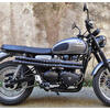Système d'échappement Triumph Scrambler 865 EFI Mass Mohave 2-2 - Photos 1