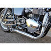 Impianto di scarico per Triumph Thruxton 1200 E4 Mass Trucker 2-1 - Foto 1