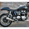 Finale di scarico per Triumph Thruxton 900 EFI Mass Cafe Racer coppia - Foto 1